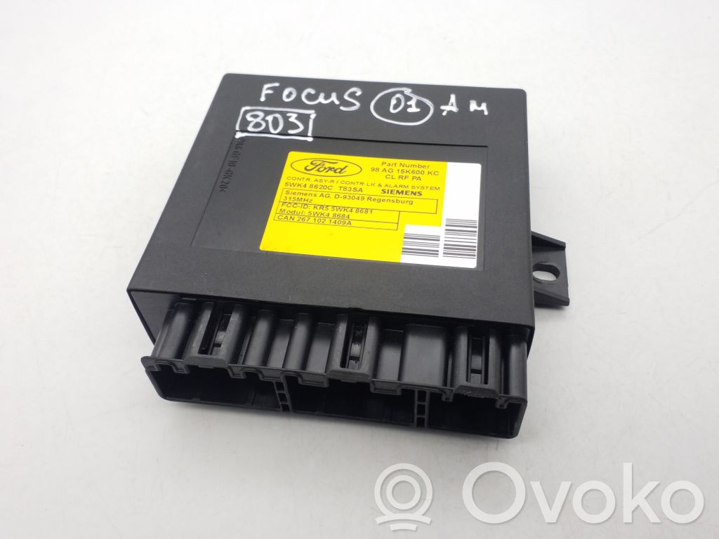 Ford Focus Unité de commande / module de verrouillage centralisé porte 