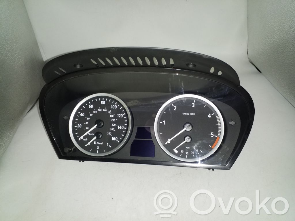 BMW 5 E60 E61 Speedometer (instrument cluster) 