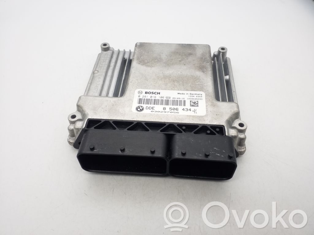 Engine control unit/module ECU   8506434,0281016106