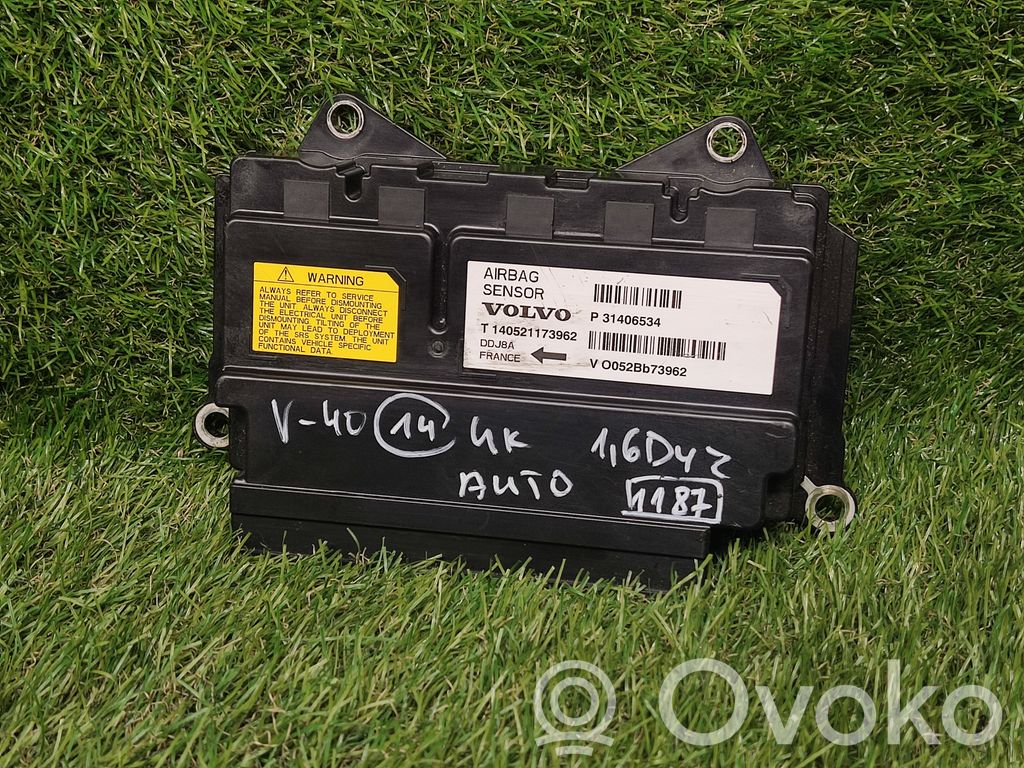 Volvo V40 Airbag control unit/module 