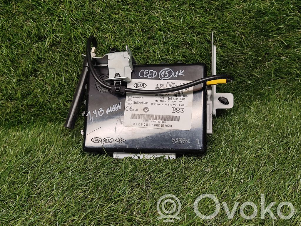 KIA Ceed Other control units/modules 