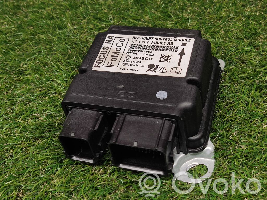 Airbag control unit/module   F1ET14B321AB,0285011995