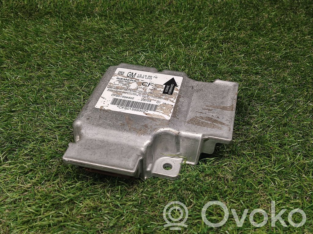 Opel Vectra C Airbag control unit/module 