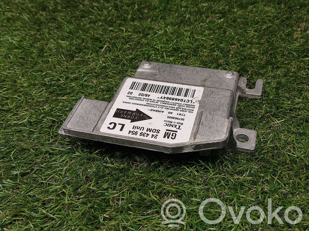 Opel Corsa C Airbag control unit/module 