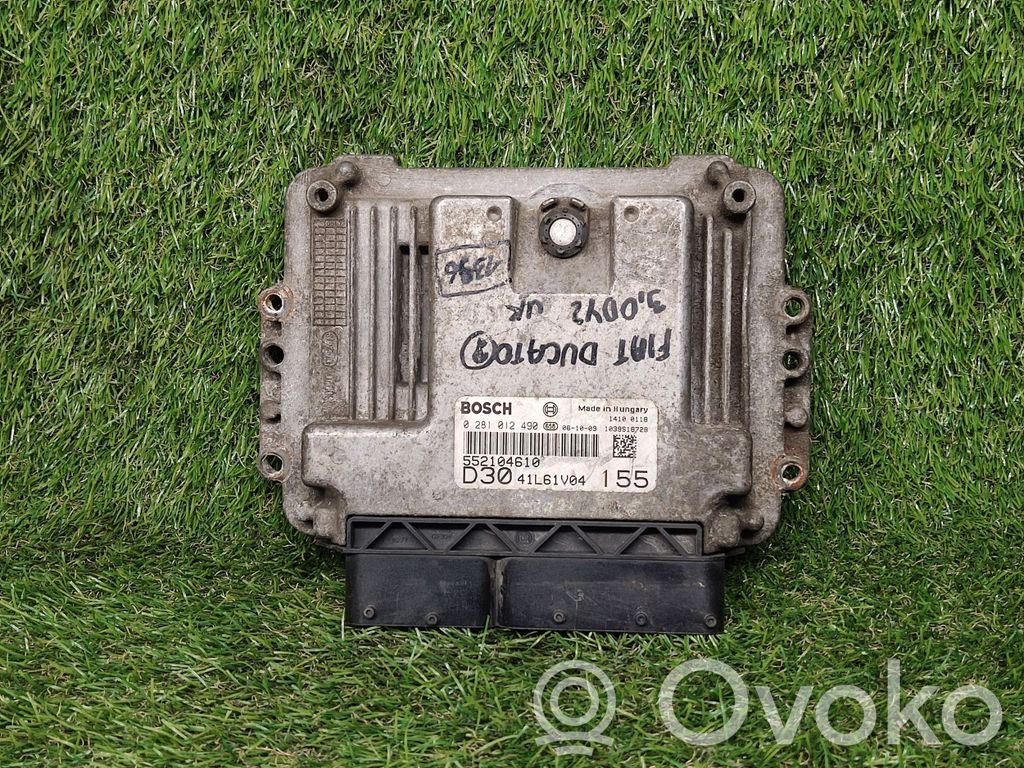 Engine control unit/module ECU   552104610,0281012490