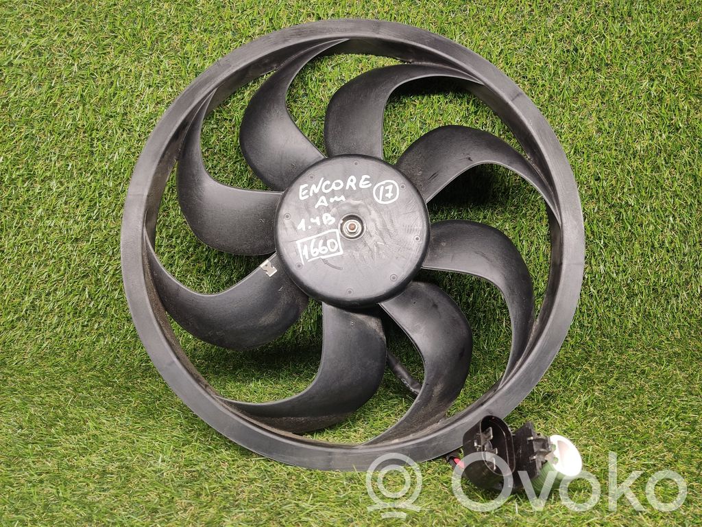 Elektrisks radiatoru ventilators   RY6155500