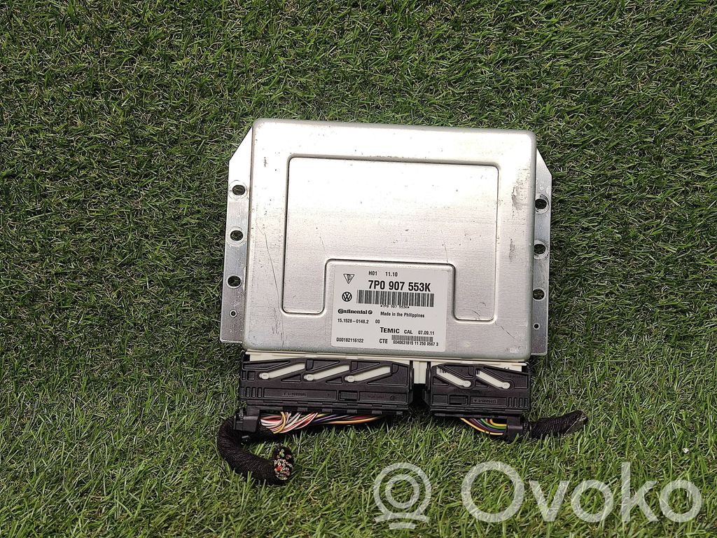 Volkswagen Touareg II Unité de commande, module ECU de moteur 