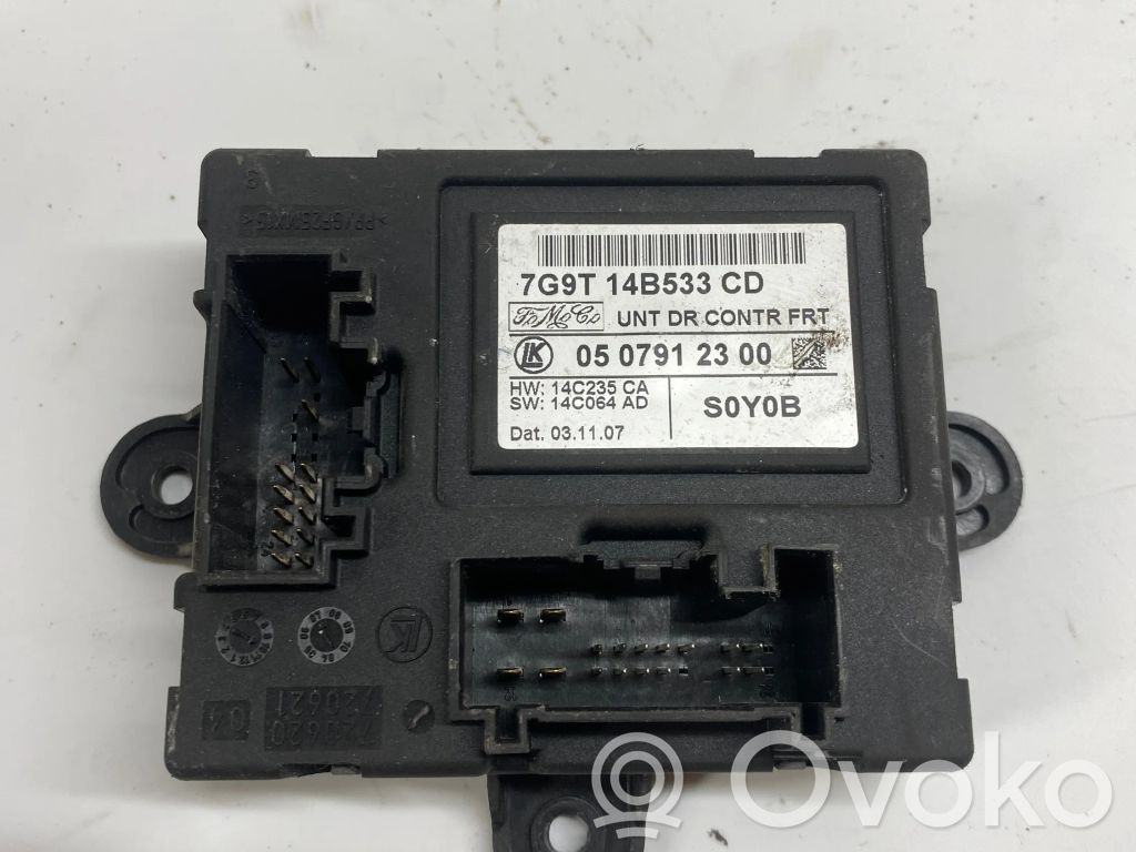 Unidad de control/módulo de la puerta   7G9T14B533CD,14C235CA,0507912300,0507
