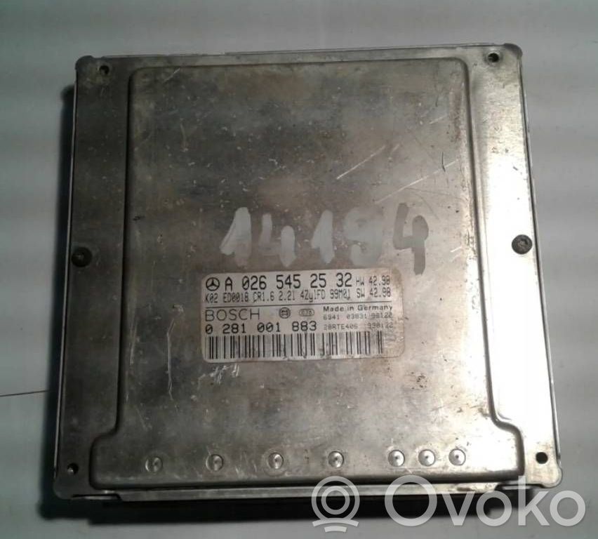 Engine control unit/module   A0265452532