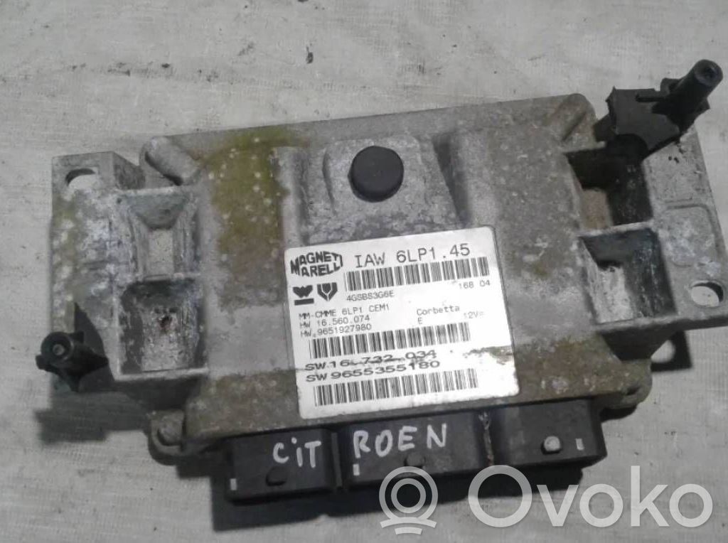 Peugeot 407 Engine control unit/module 