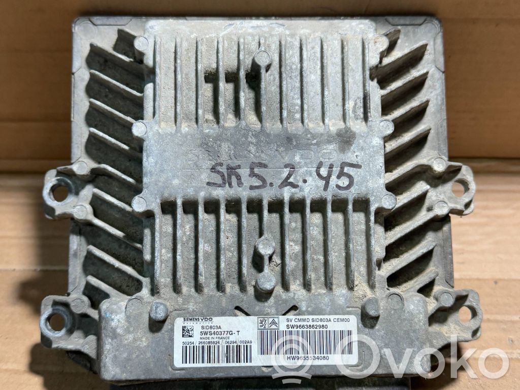 Peugeot 807 Sterownik / Moduł ECU 