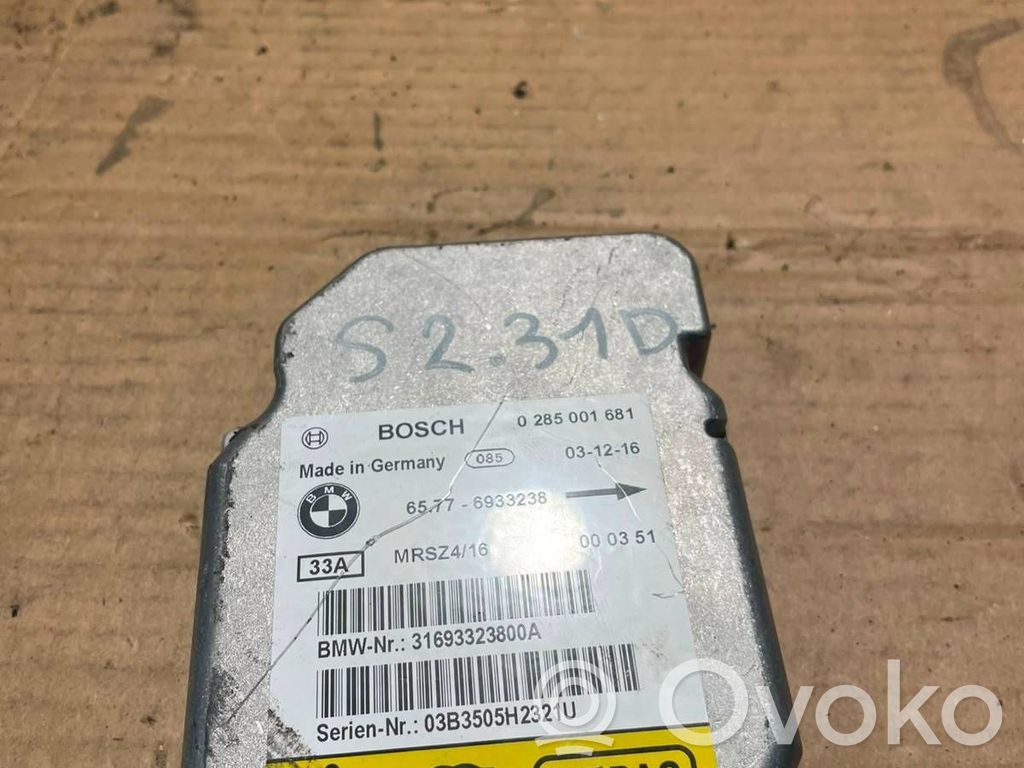 Airbag control unit/module   6933238