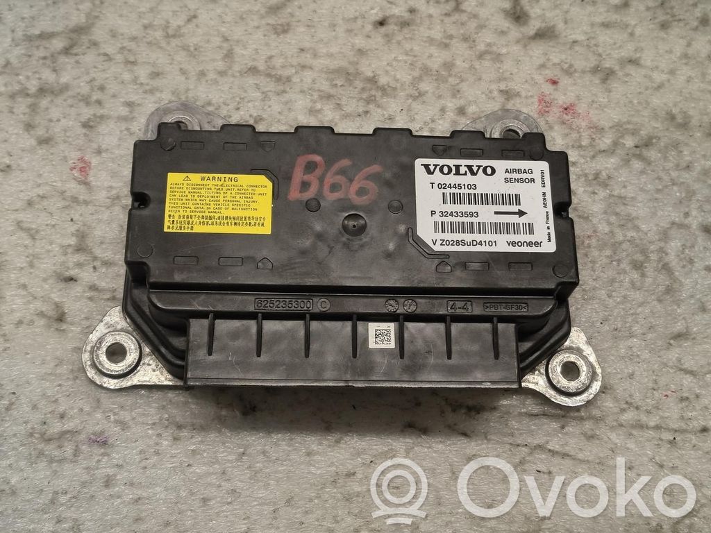 Volvo S90, V90 Airbag control unit/module 