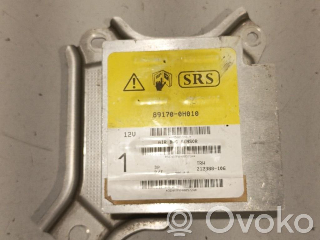 Citroen C1 Airbag control unit/module 