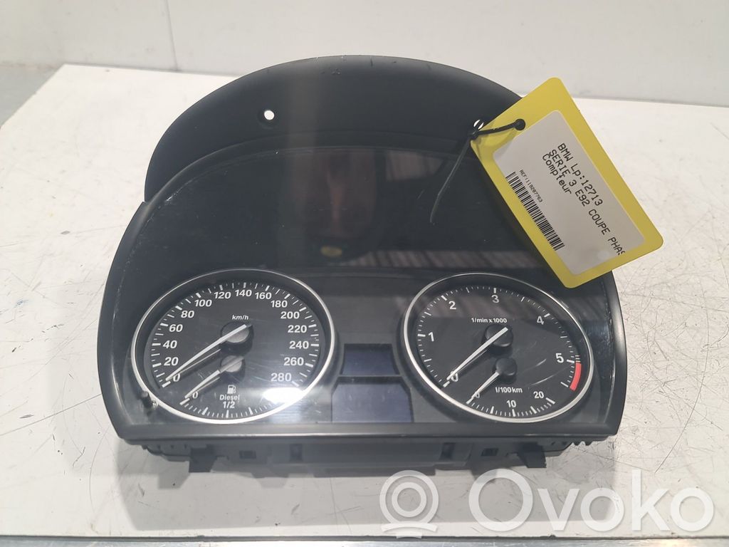 BMW 3 E92 E93 Nopeusmittari (mittaristo) 