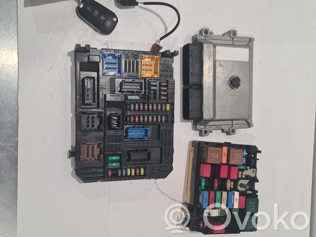 Citroen C3 Engine ECU kit and lock set 