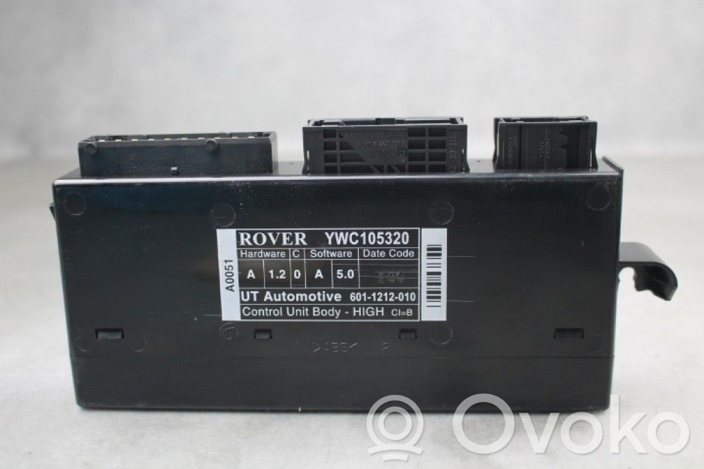 Rover 75 Módulo de confort/conveniencia 