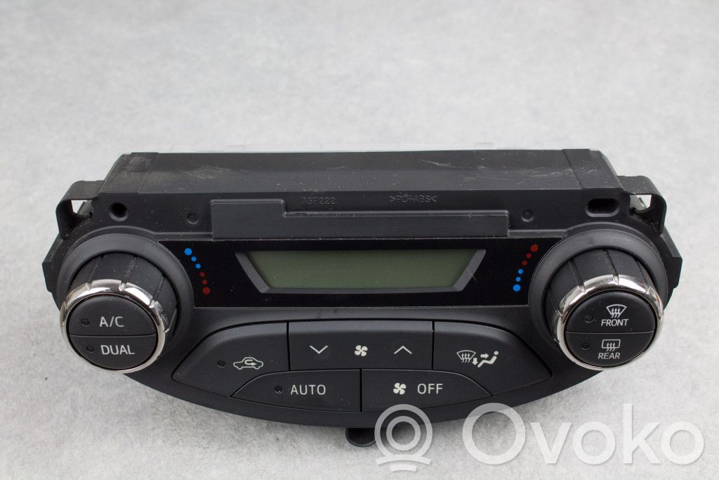Climate control unit   75F222