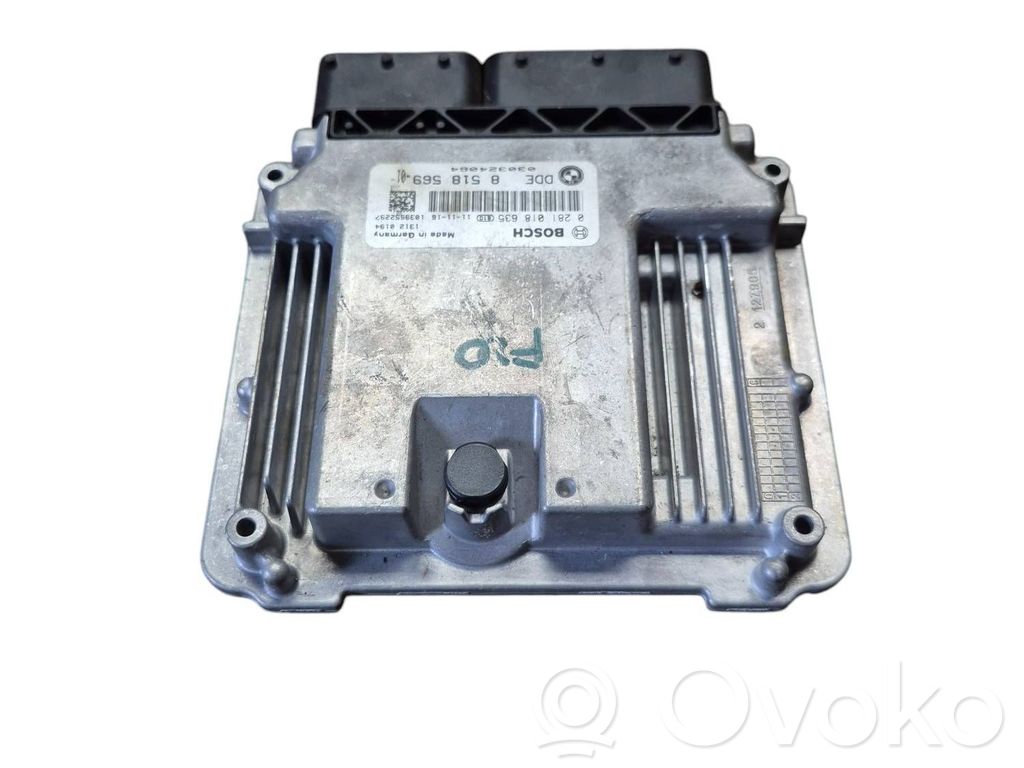 BMW 1 F20 F21 Variklio valdymo blokas 