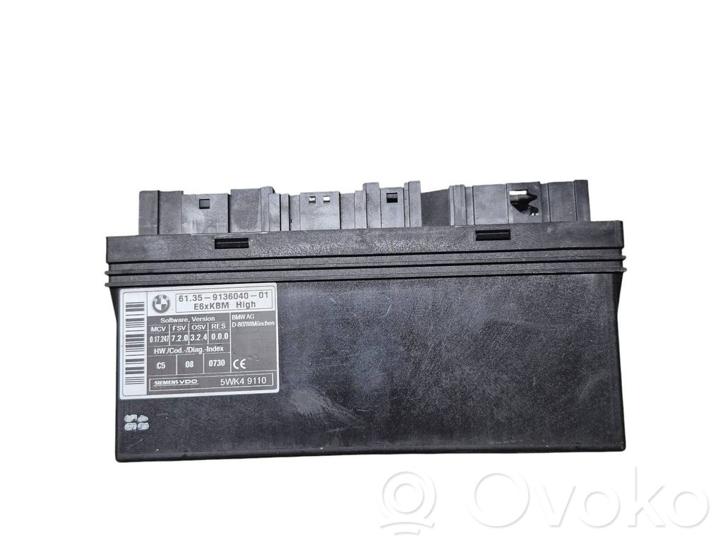BMW 5 E60 E61 Comfort/convenience module 