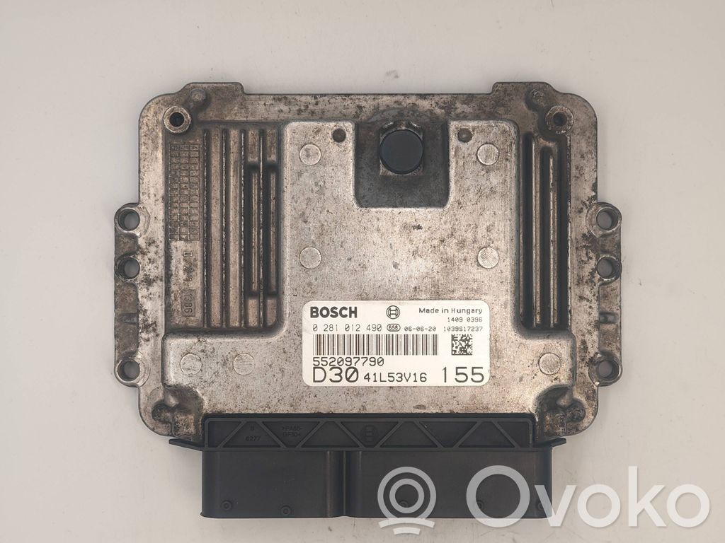 Engine control unit/module ECU   0281012490,552097790