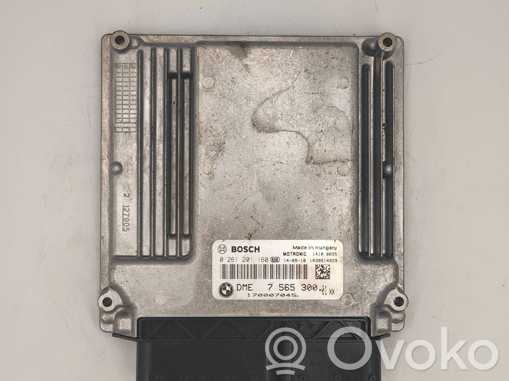 BMW 3 E90 E91 Unidad de control/módulo del motor 