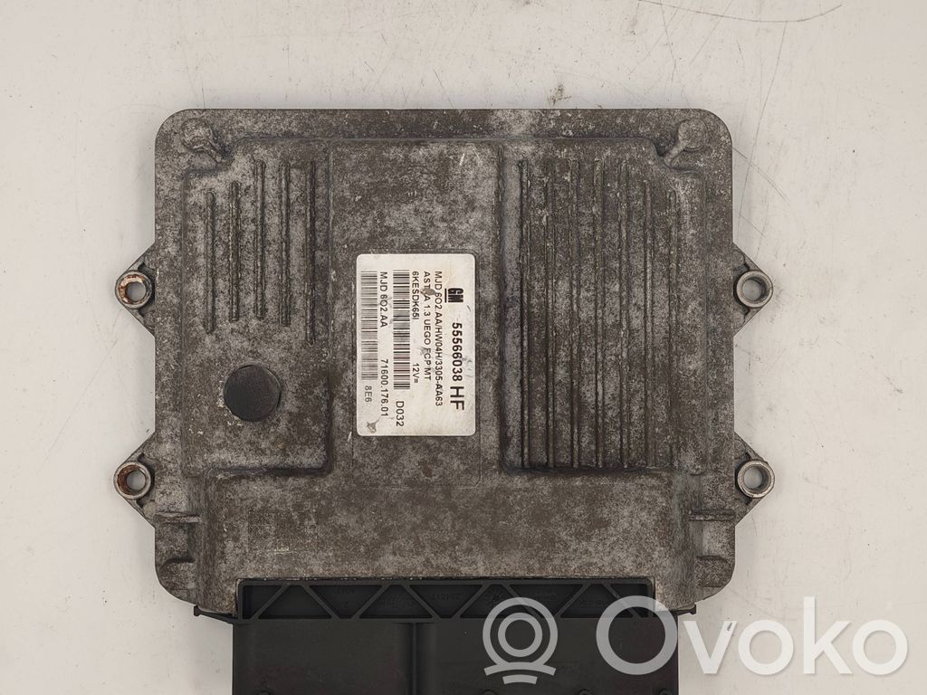 Opel Astra H Sterownik / Moduł ECU 