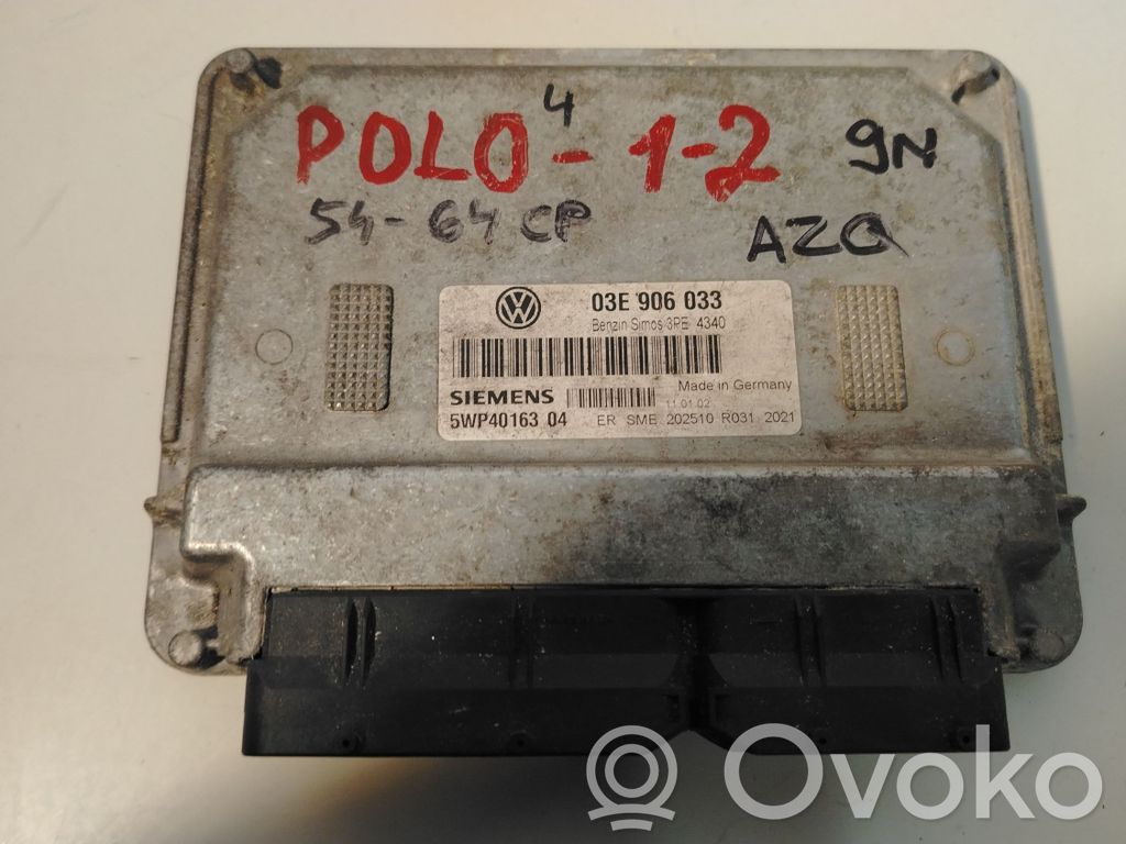 Volkswagen Polo III 6N 6N2 6NF Sterownik / Moduł ECU 