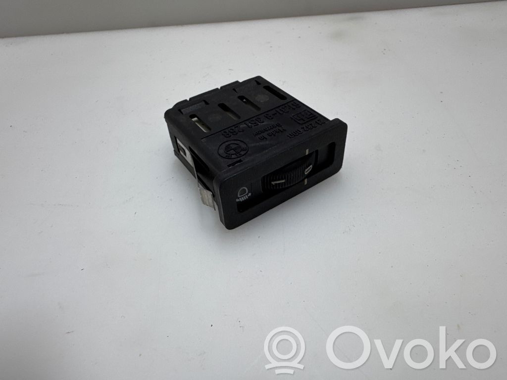 BMW 5 E34 Headlight level height control switch 
