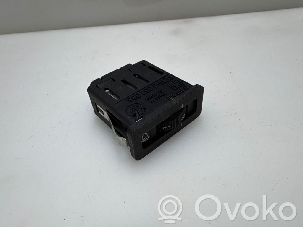 BMW 5 E34 Headlight level height control switch 