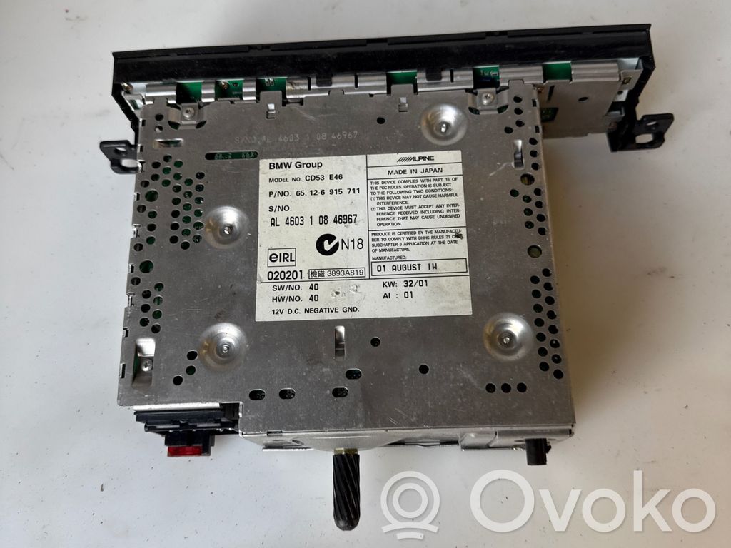 BMW 3 E46 Radio / CD-Player / DVD-Player / Navigation 