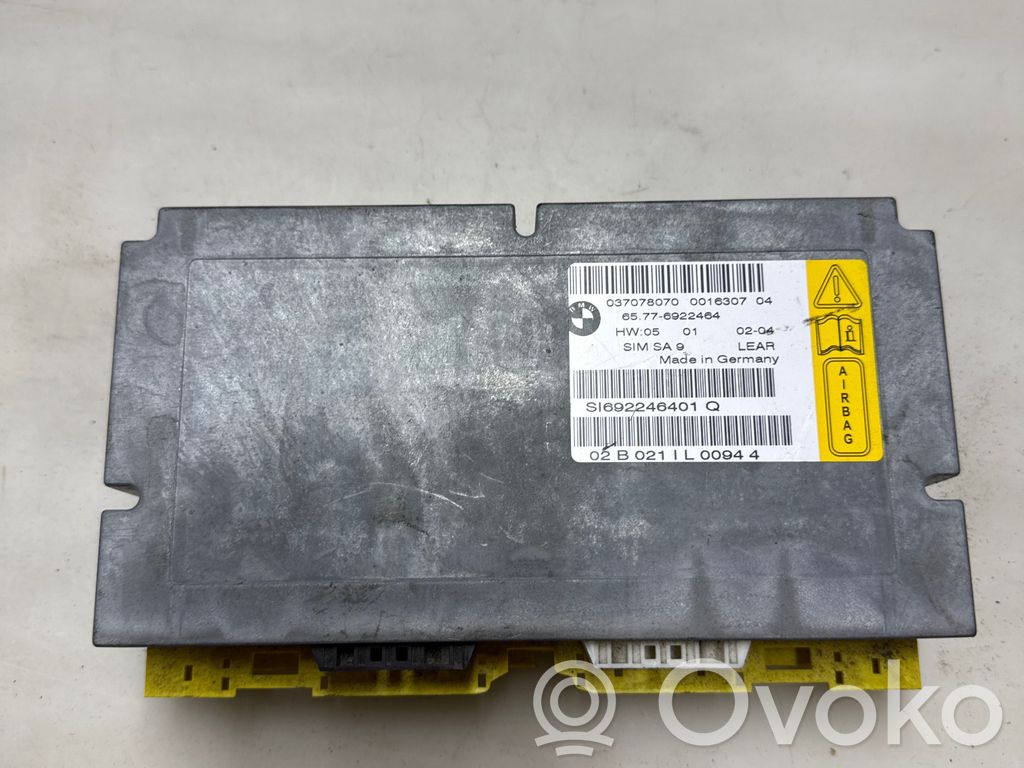 Airbag control unit/module   6922464,0016307
