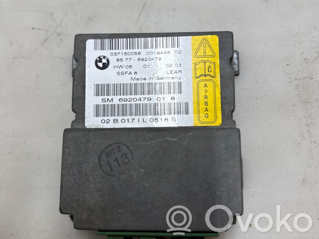 Airbag control unit/module   6920479,0019446,150058