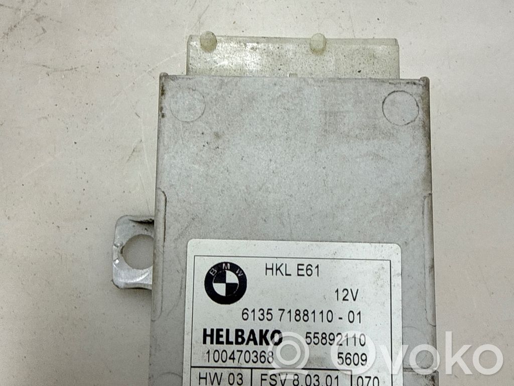 BMW 7 E65 E66 Tailgate/trunk control unit/module 