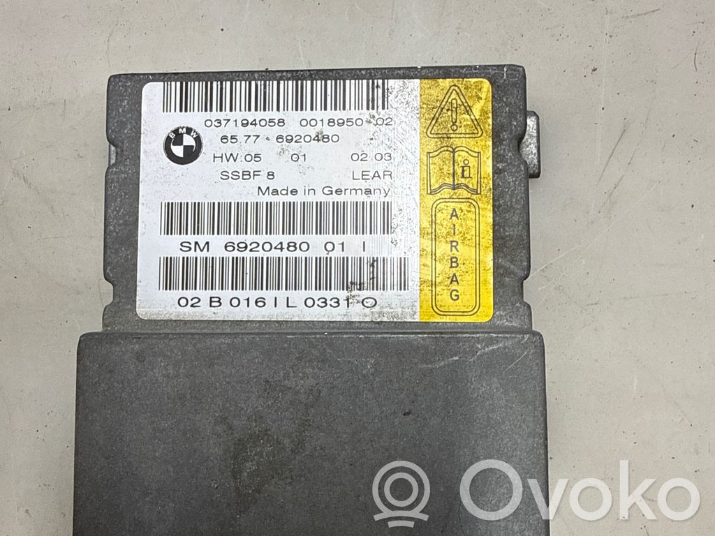 BMW 7 E65 E66 Airbag control unit/module 