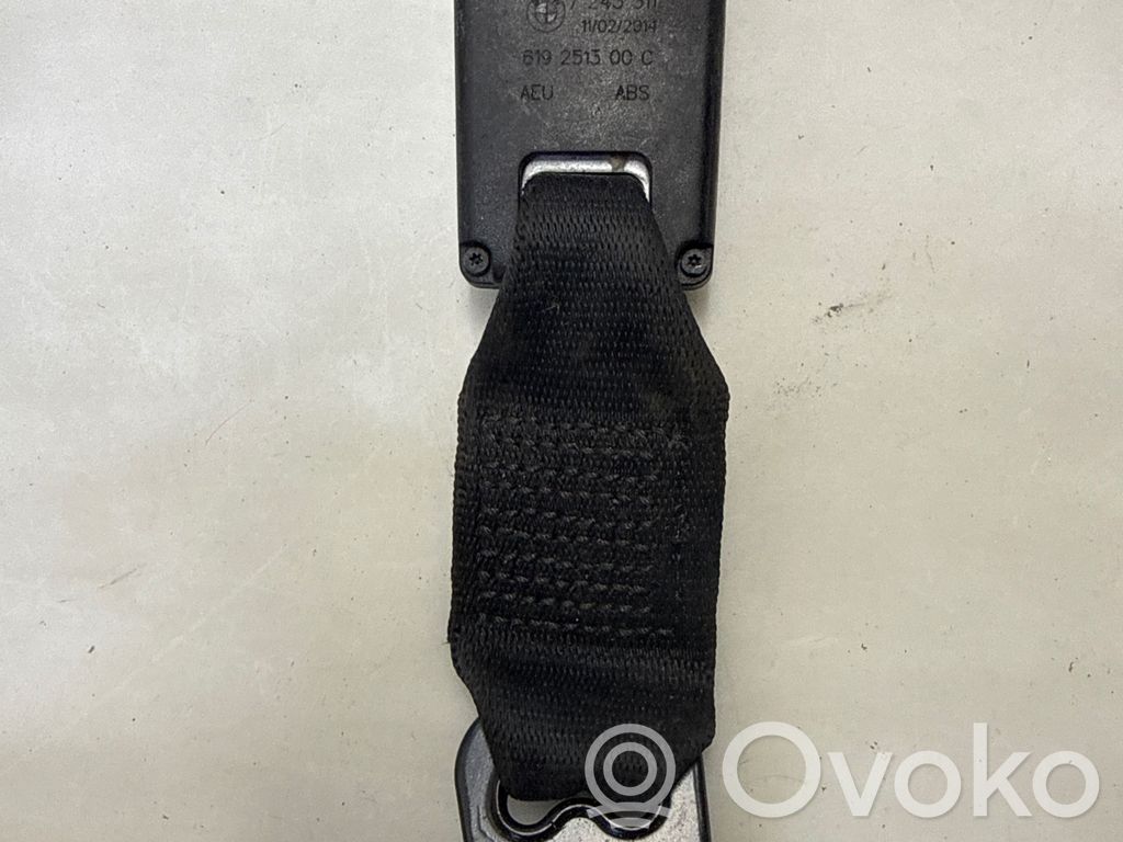 BMW 3 F30 F35 F31 Bridă fixare centură de siguranță spate 