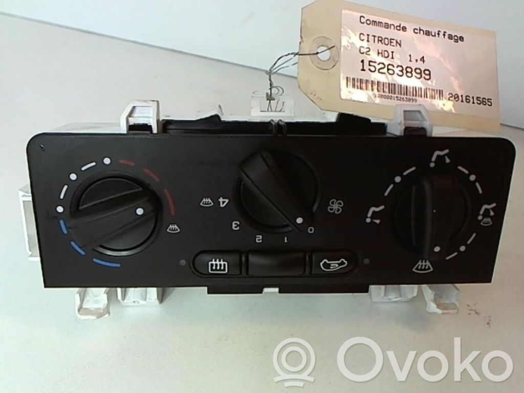 Citroen C2 Climate control unit 