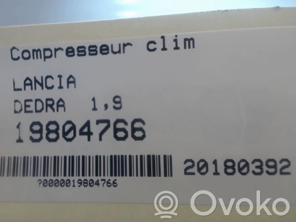 Lancia Dedra Air conditioning (A/C) compressor (pump) 