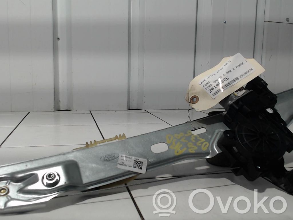 Ford Grand C-MAX Regulador de puerta trasera con motor 