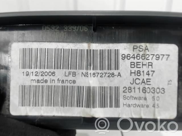 Peugeot 307 Climate control unit 