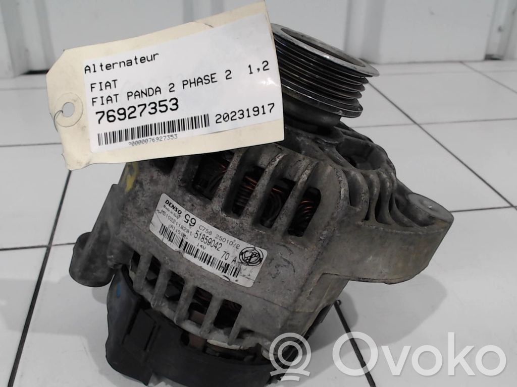 Fiat Panda II Генератор 