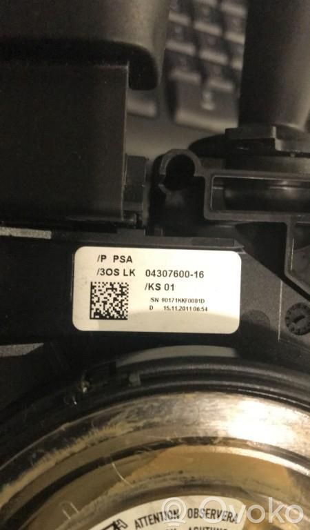 Peugeot 5008 Bloc semnalizator și ștergător parbriz 