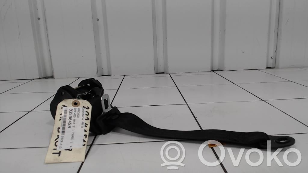 Daewoo Matiz Cinturón trasero 