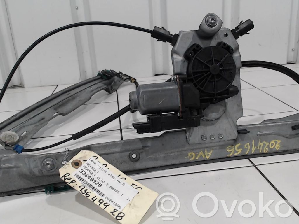 Renault Clio III Elektryczny podnośnik szyby drzwi przednich 