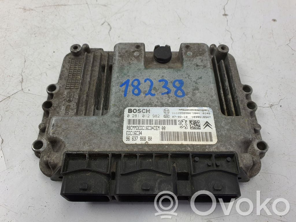 Engine control unit/module   0281012982