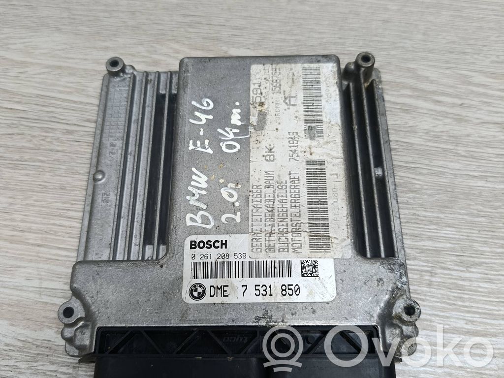 BMW 3 E46 Engine control unit/module 