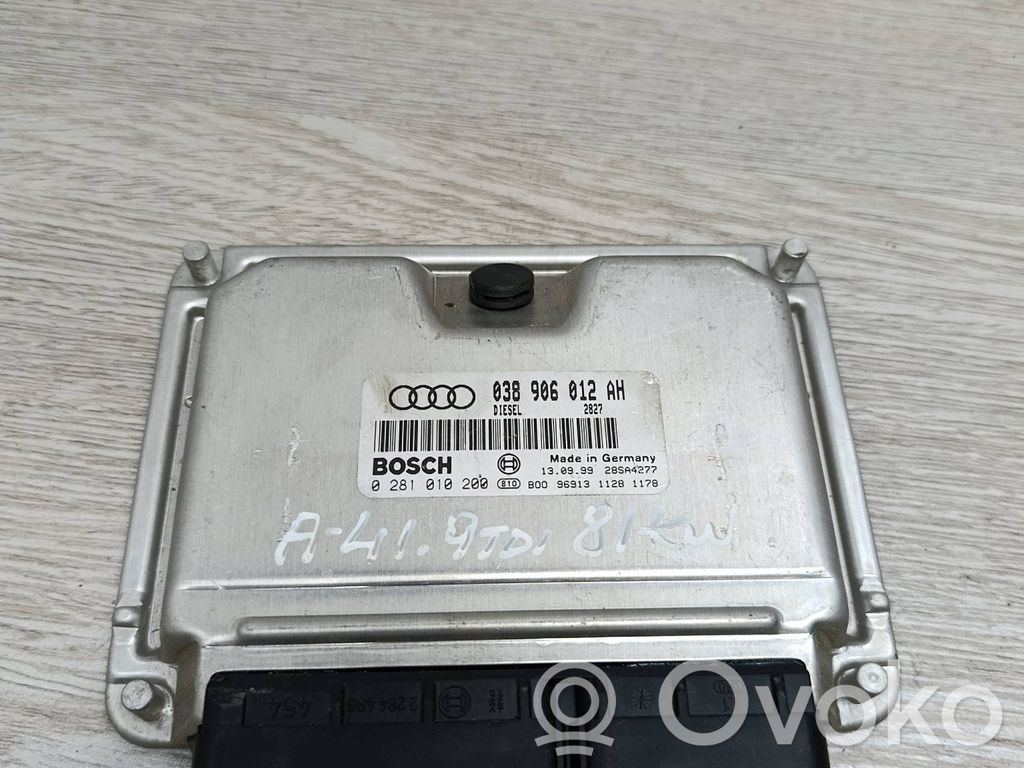 Engine control unit/module   038906012AH,28SA4277,0281010200