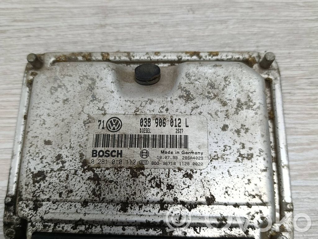 Engine control unit/module   038906012L,28SA4029,0281010112