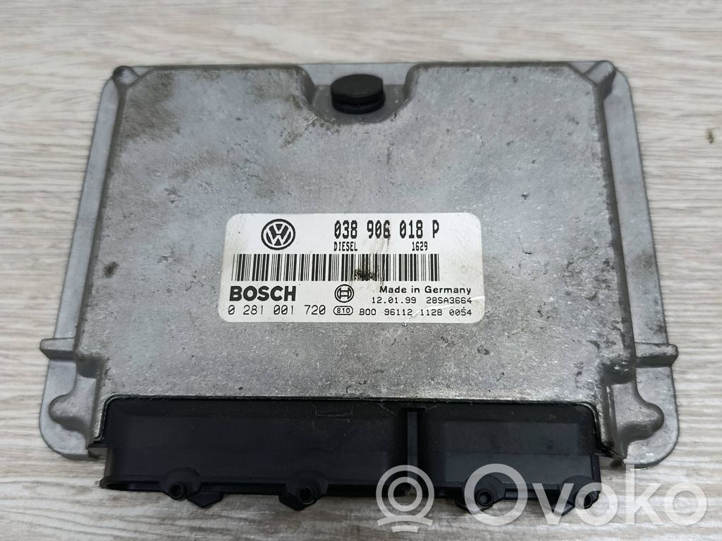 Engine control unit/module   038906018P,28SA3664,0281001720