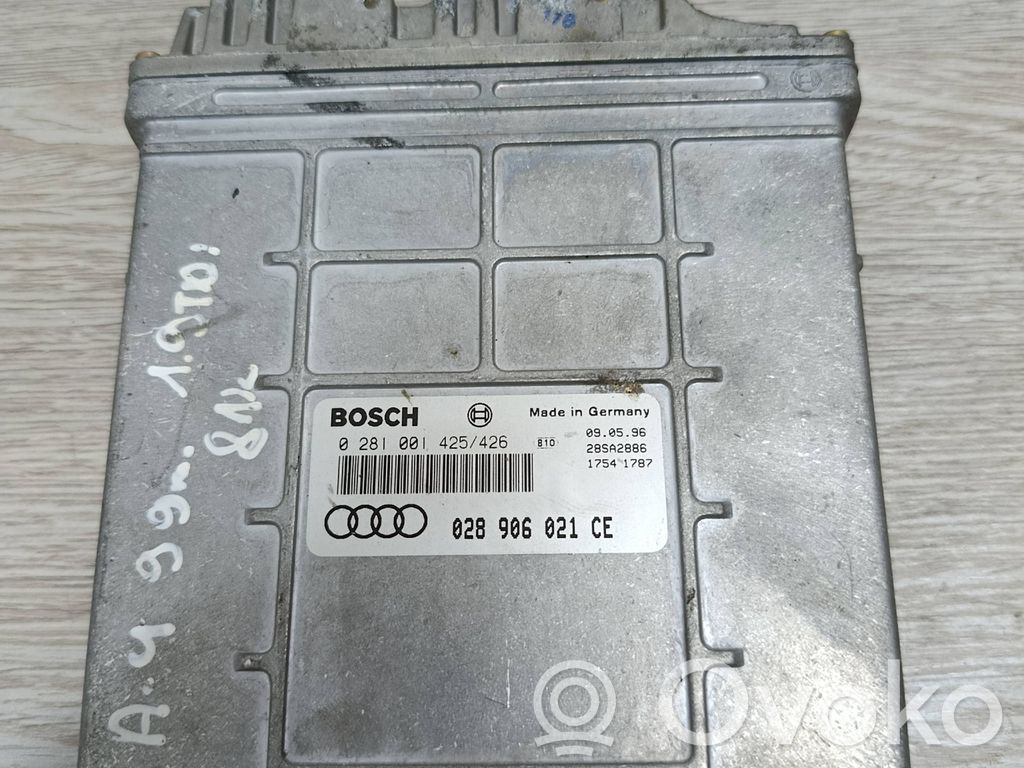 Engine control unit/module   028906021CE,0281001425,28SA2886